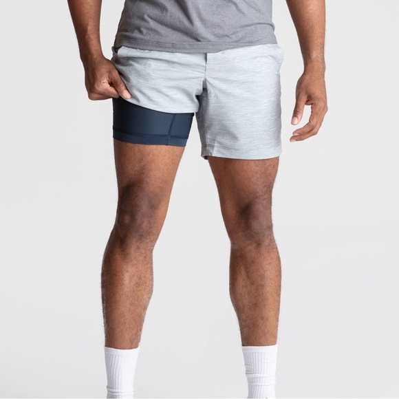 Birddogs Other - Birddogs Men’s Lined Gym Shorts 9” Grey Heather Size XXL